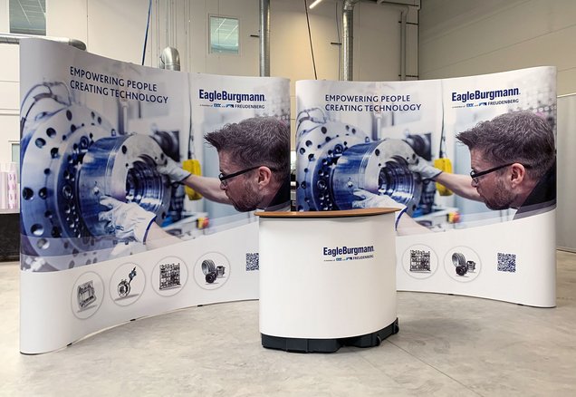 Messewand - Expand MediaWall - Freudenberg SE Messewand - Expand MediaWall - Freudenberg SE